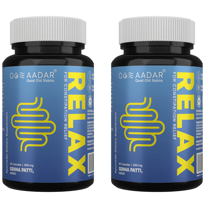 Aadar Re-Lax 500mg Capsule (60 Each) - Classic Derma