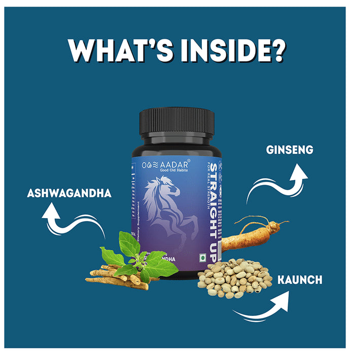 Aadar Straight Up for Real Strength Capsule