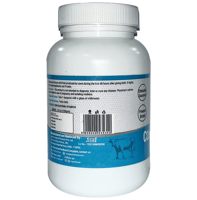 Aadvik Cow Colostrum Powder Freeze Dried