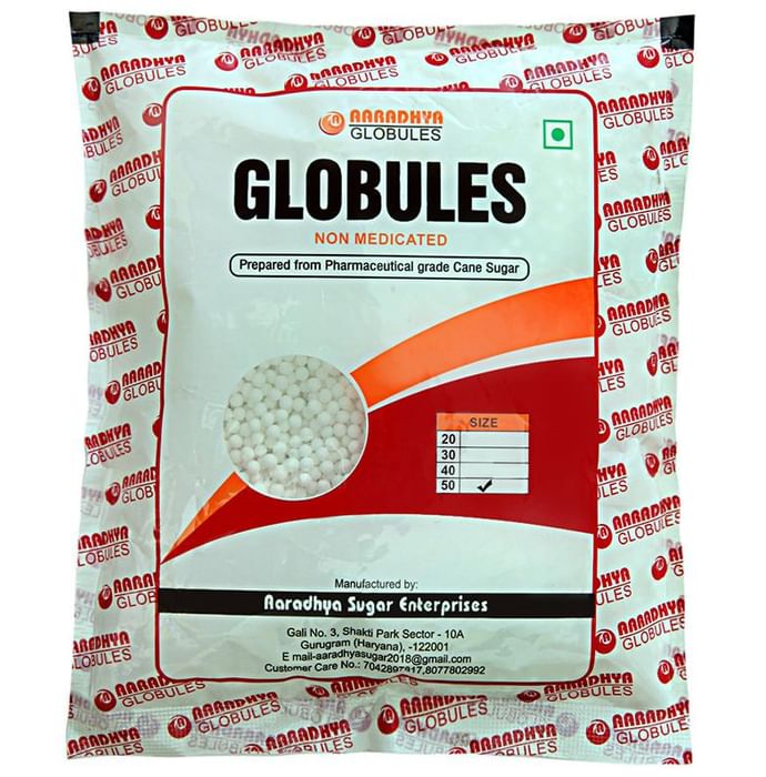 Aaradhya Sugar Globules Size 50