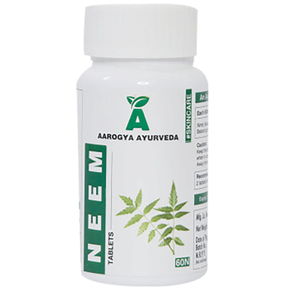 Aarogya Ayurveda Neem Tablet - Classic Derma