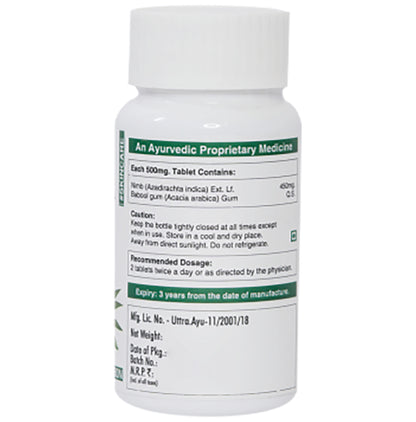 Aarogya Ayurveda Neem Tablet