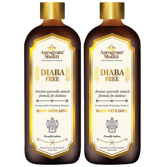 Aarogyam Shakti Diaba Free (110ml Each) - Classic Derma