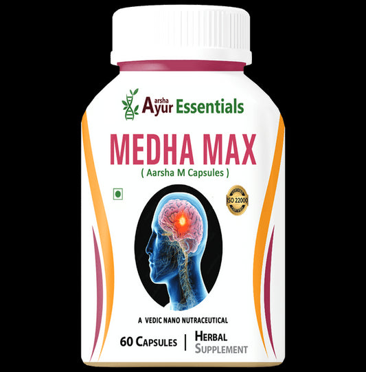 Aarsha Ayur Essentials Medha Max Capsule - Classic Derma