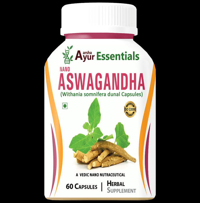 Aarsha Ayur Essentials Nano Ashwagandha Capsule - Classic Derma