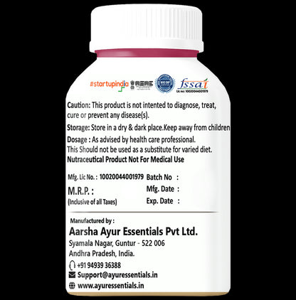 Aarsha Ayur Essentials Nano Brahmi Capsule