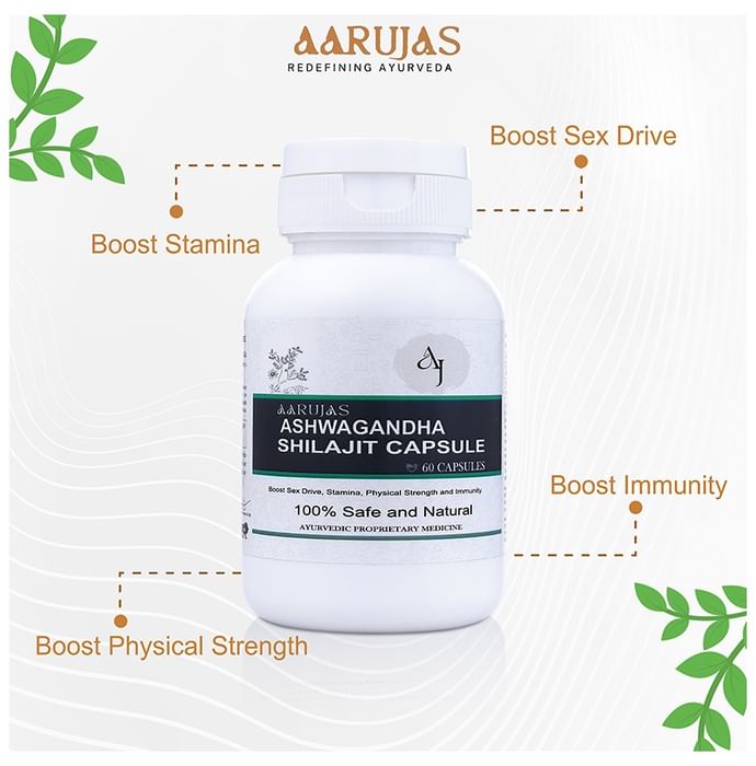 Aarujas Ashwagandha Shilajit Capsule