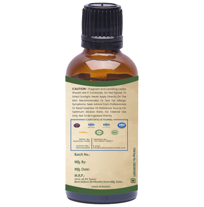 Aashman Ayurveda 100% Pure Steam Distilled Essential Oil (50ml Each) Clove