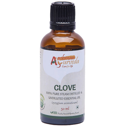 Aashman Ayurveda 100% Pure Steam Distilled Essential Oil Clove