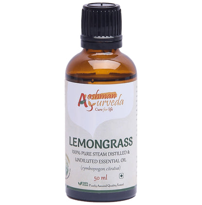Aashman Ayurveda 100% Pure Steam Distilled Essential Oil Lemongrass