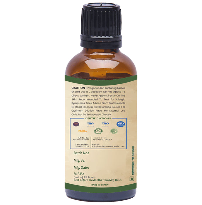 Aashman Ayurveda 100% Pure Steam Distilled Essential Oil Lemongrass