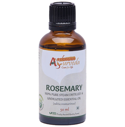 Aashman Ayurveda 100% Pure Steam Distilled Essential Oil Rosemary