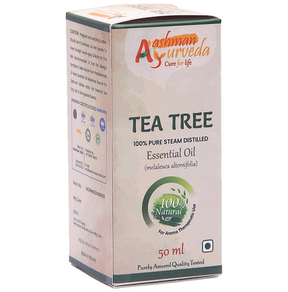Aashman Ayurveda 100% Pure Steam Distilled Essential Oil Tea Tree - Classic Derma