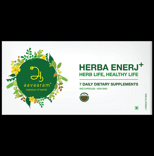 Aavaaram Herba Enerj+ Veg Capsule - Classic Derma