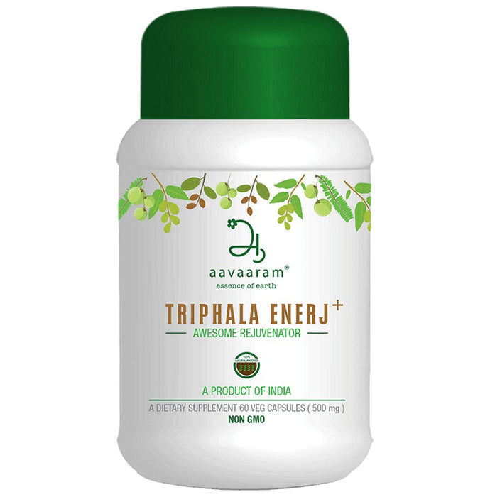 Aavaaram Triphala Enerj+ 500mg Veg Capsule - Classic Derma