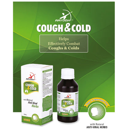 Aayudh Cough & Cold Syrup (100ml Each) Sugar Free