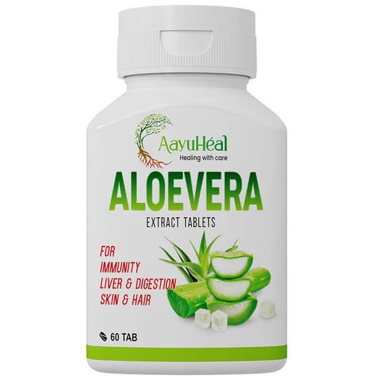 Aayuheal Alovera Extract Tablet - Classic Derma