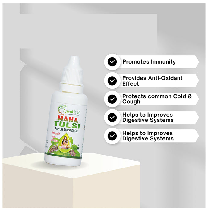 Aayuheal Maha Punch Tulsi Drop
