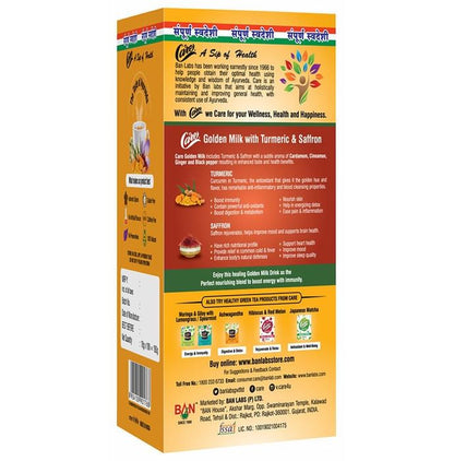 Ban Labs Care Herbal Care Golden Milk Turmeric Latte Mix (18gm Each)