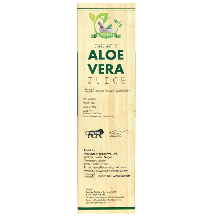 Aayulife Organic Aloe Vera Juice