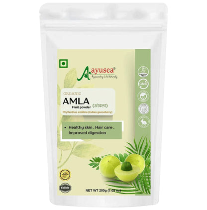 Aayusea Organic Amla Fruit Powder - Classic Derma