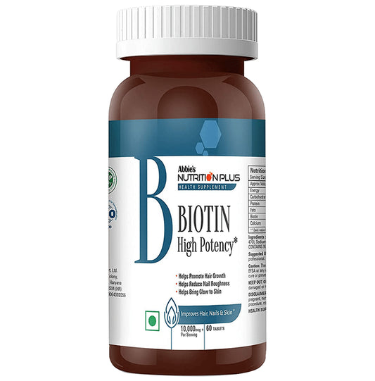 Abbie's Nutrition Plus Health Supplement Biotin High Potency Tablet - Classic Derma
