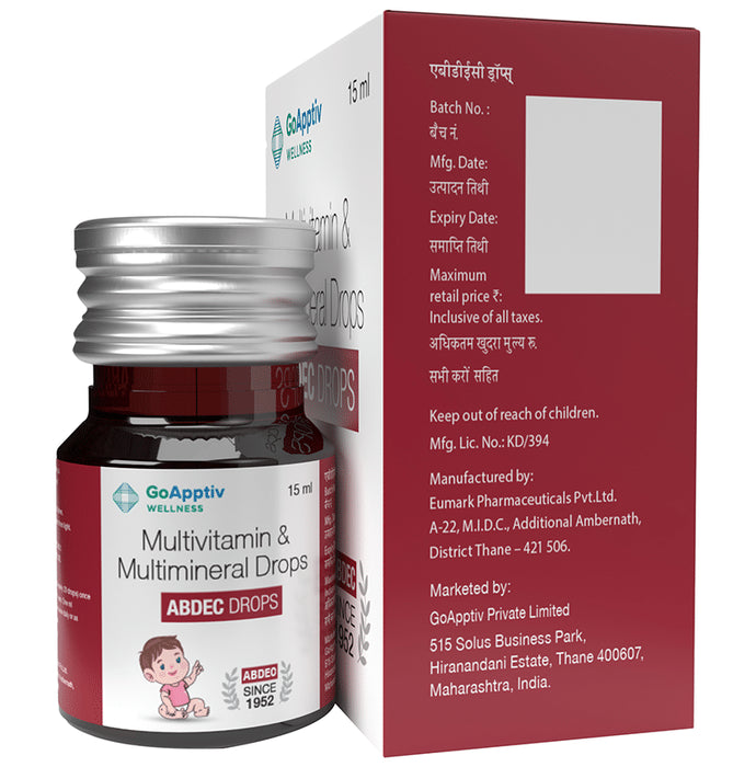 ABDEC Drops (15ml Each)