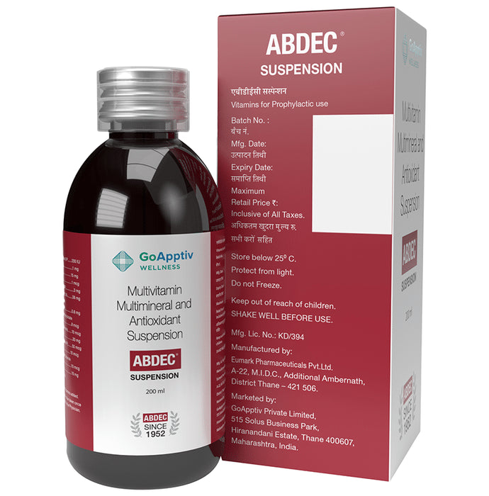 ABDEC Suspension (200ml Each)