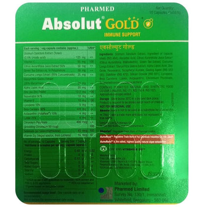 Absolut Gold Capsule