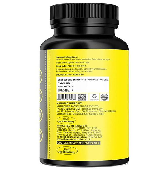 Absolute Nutrition Testo-X Veg Capsule