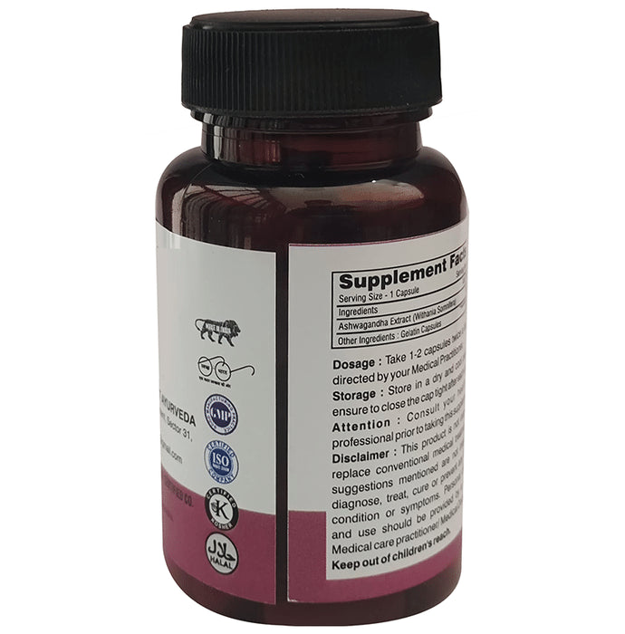 Abstract Ayurveda Ashwagandha Extract Capsule