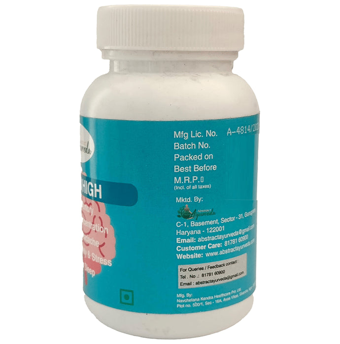 Abstract Ayurveda Brain High Capsule