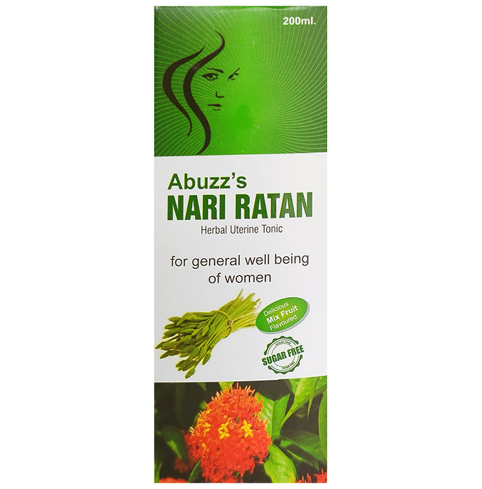 Abuzz's Nari Ratan Herbal Uterine Tonic Mix Fruit Sugar Free - Classic Derma