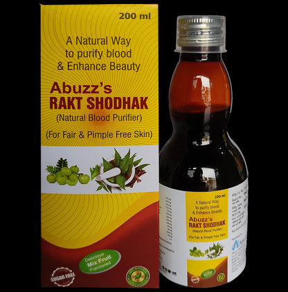 Abuzz's Rakt Shodhak Syrup Mix Fruit Sugar Free