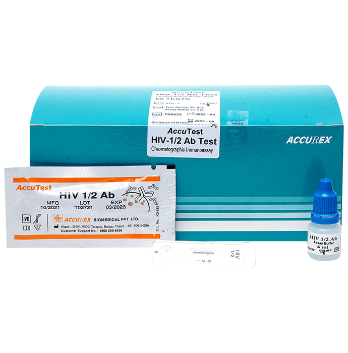 Accu Test HIV 1/2 Ab Test Kit - Classic Derma