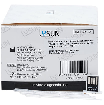 Accurex MLA-1 Lipid Analyzer Test Strip