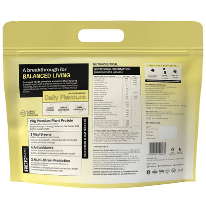 Ace Blend Plant Based Daily Protein Vanilla Bean