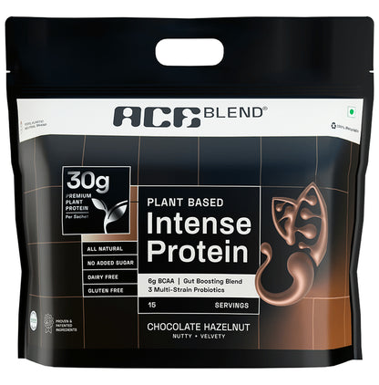 Ace Blend Plant Based Intense Protein Chocolate Hazelnut - Classic Derma
