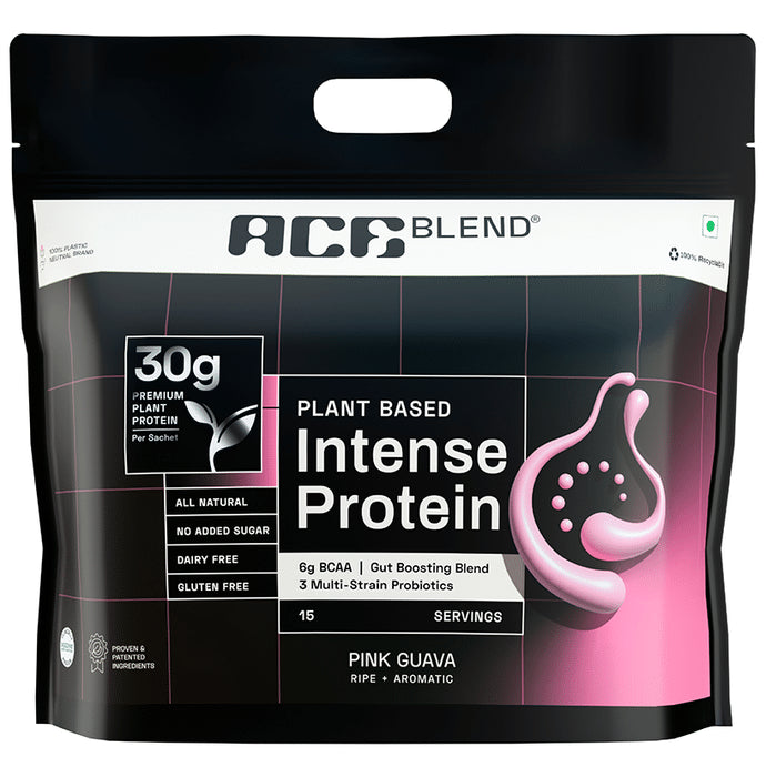Ace Blend Plant Based Intense Protein Pink Guava - Classic Derma