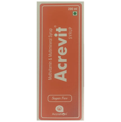 Acrevit Syrup Sugar Free - Classic Derma
