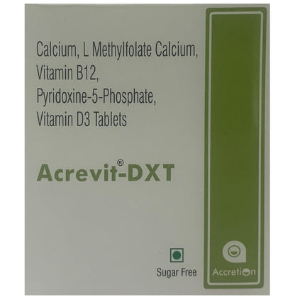 Acrevit-DXT Tablet Sugar Free - Classic Derma