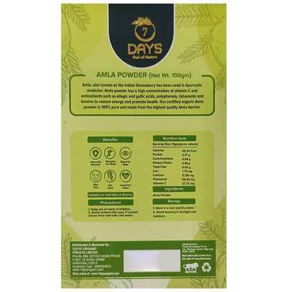 7Days Amla Powder
