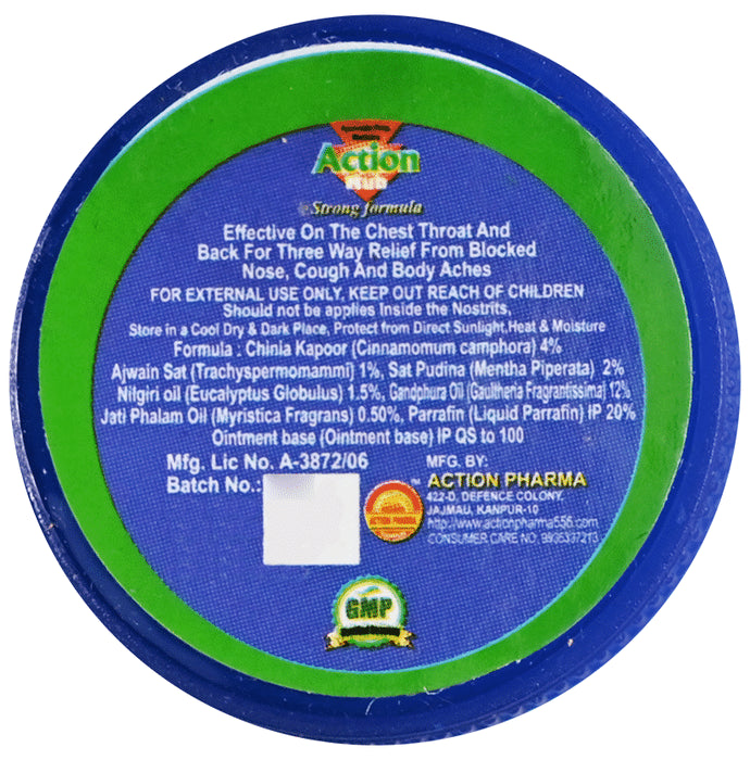 Action Pharma Action Rub Balm