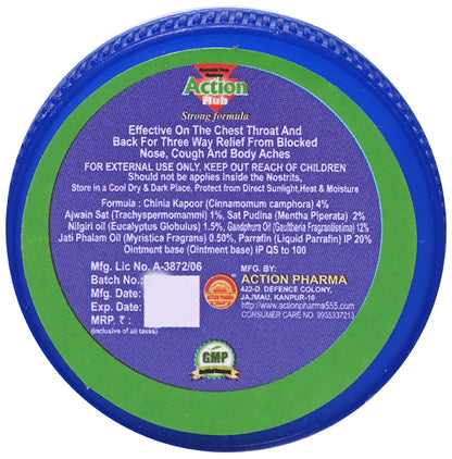 Action Pharma Action Rub Balm