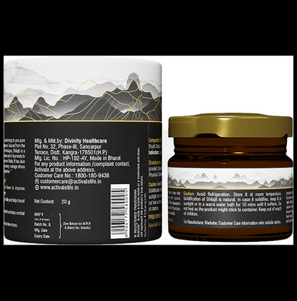Activate Shilajit Resin