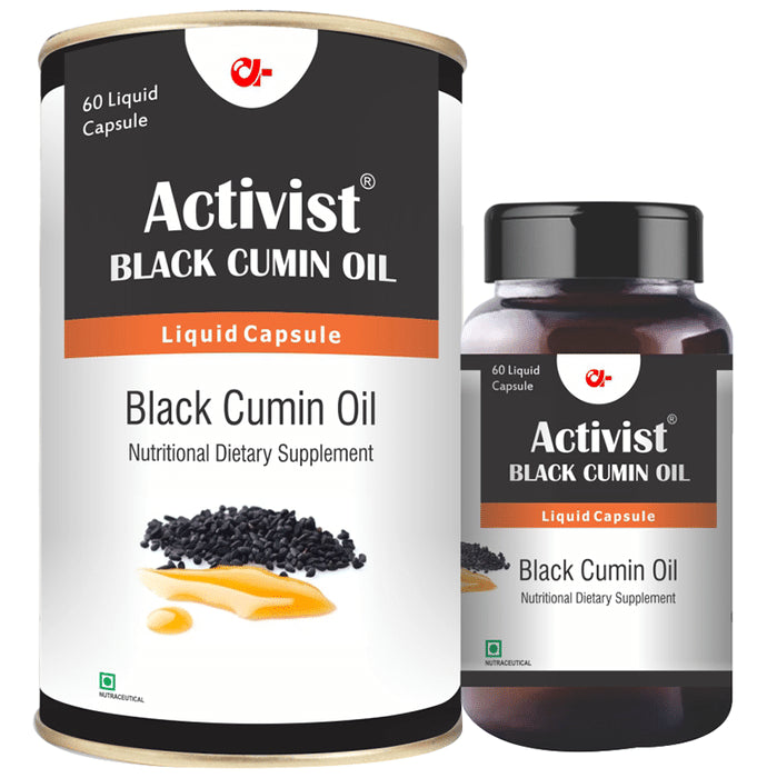Activist Black Cumin Oil Liquid Capsule - Classic Derma