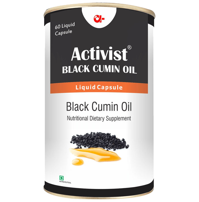 Activist Black Cumin Oil Liquid Capsule