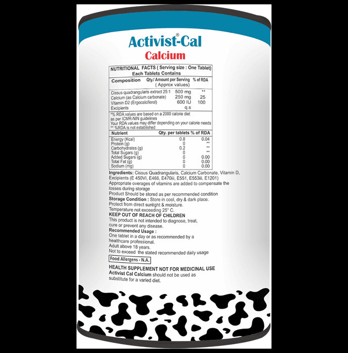 Activist Cal Calcium Tablet