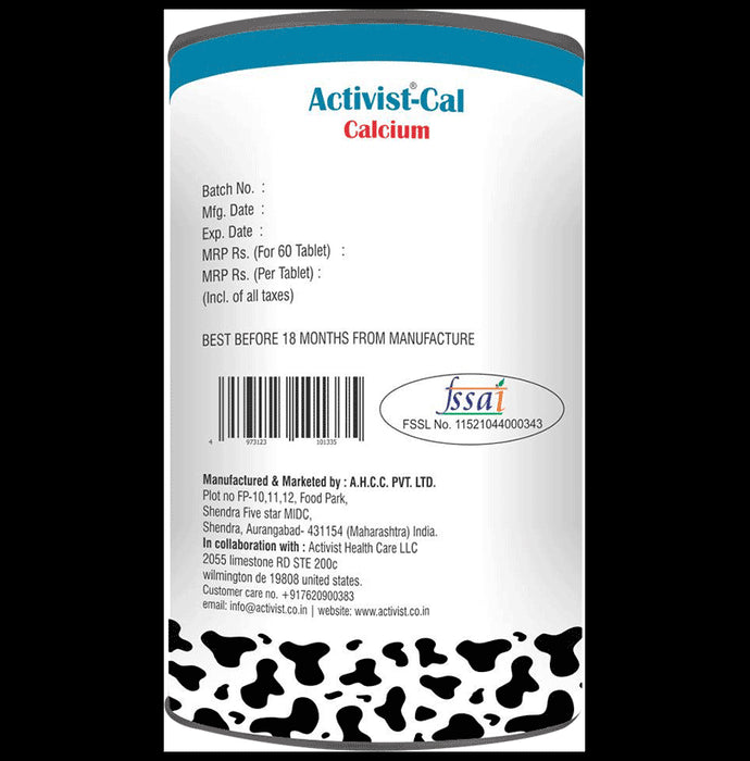 Activist Cal Calcium Tablet
