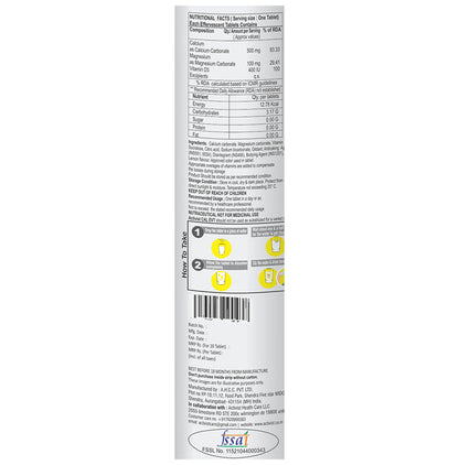 Activist CAL VIT Effervescent Tablet